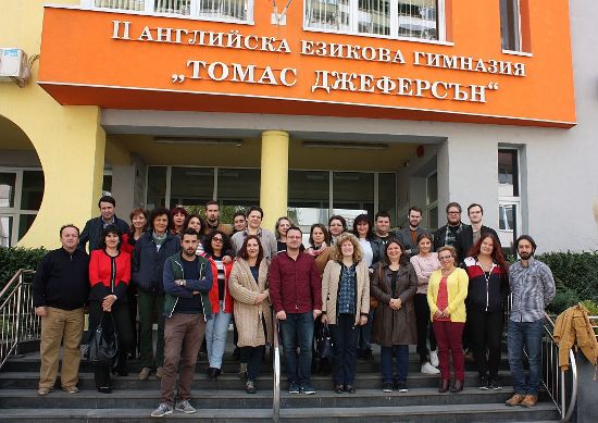 Професори од гимназијата Добри Даскалов со учество на Еразмус+ проект во Р. Бугарија