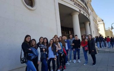 Научно-историска екскурзија во Скопје на учениците во II година