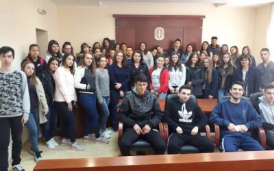 Ученици во посета на Основниот суд во Кавадарци