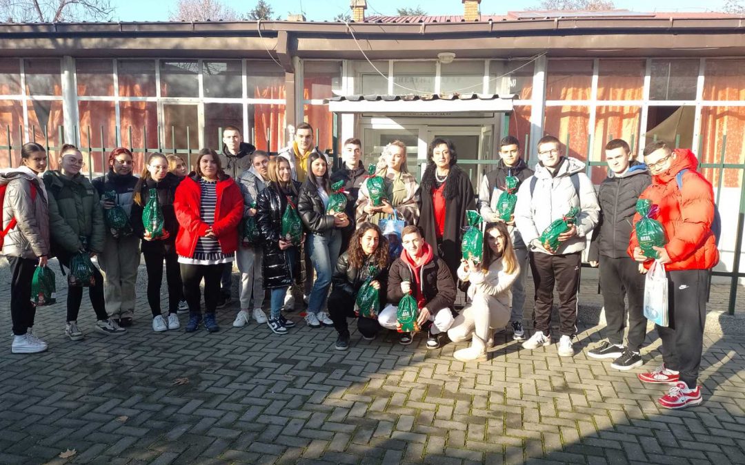 Хуманитарна акција од ученици од Гимназија „Добри Даскалов“ Кавадарци