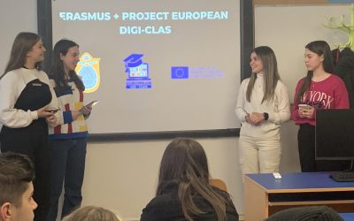 Учество во работилница за Еразмус + проектот European DIGI-CLASS во Словачка