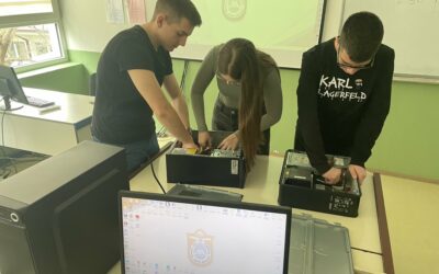 Ученици за учениците – гимназијалци активно вклучени во подобрување на компјутерската опрема